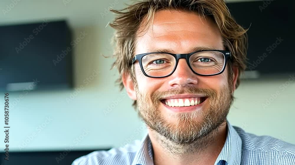 Business consultant reviewing a startup plan with a confident smile. Business consultant reviewing a startup plan with a confident smile.