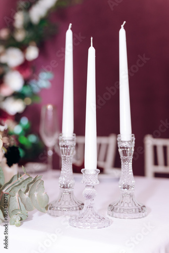 wedding table setting
