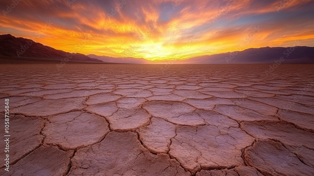 Death Valley is a desert valley located in Eastern California. It is the lowest, driest, and hottest area in North America