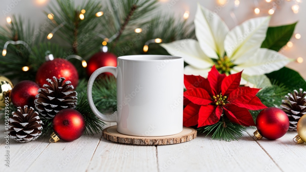 Image is a warm and inviting still life photograph featuring a delicate, handle-less, plain white ceramic mug centrally placed on a distressed. Image is a warm and inviting still life photograph featuring a delicate, handle-less, plain white ceramic mug centrally placed on a distressed.