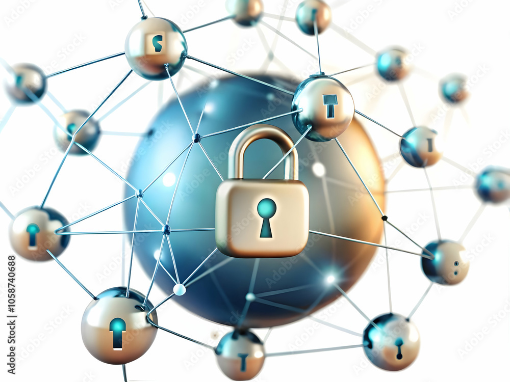 Bokeh Digital Art Cybersecurity Networks Blurred Nodes Connections Network Intelligence Ample Copy Space for Text Branding Photo Stock Concept Bokeh Digital Art Cybersecurity Networks Blurred Nodes Connections Network Intelligence Ample Copy Space for Text Branding Photo Stock Concept
