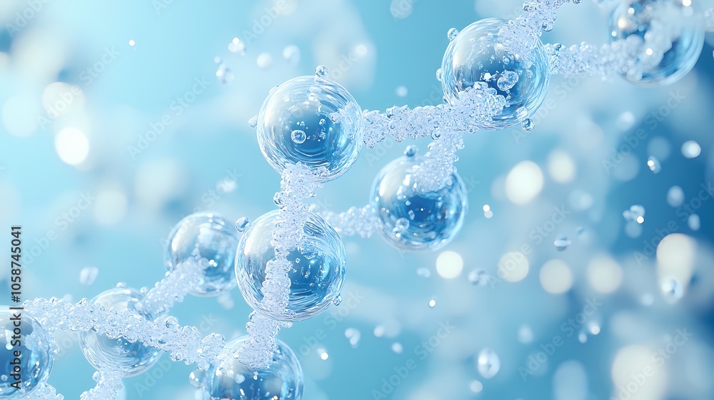3D Model of DNA Molecules 3D Model of DNA Molecules