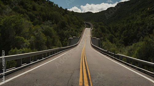 road in mountains