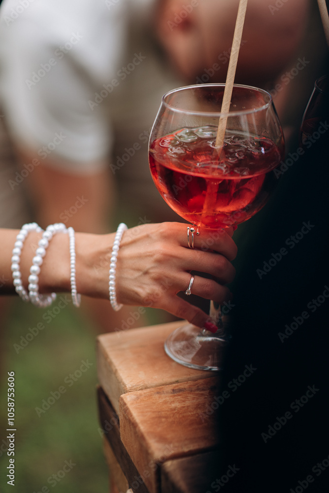 glass of wine