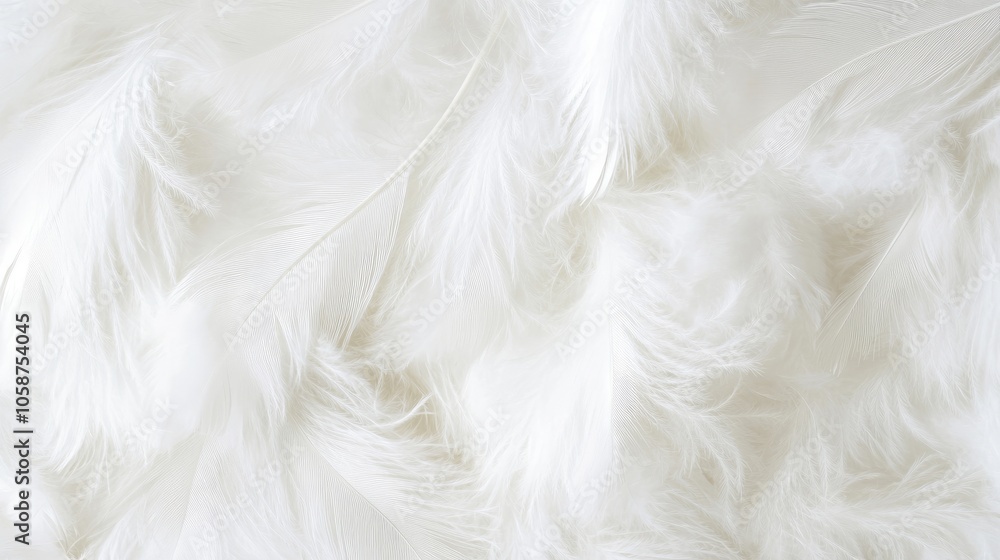 Soft white feather texture background perfect for creating a cozy and gentle sleeping environment for babies Soft white feather texture background perfect for creating a cozy and gentle sleeping environment for babies