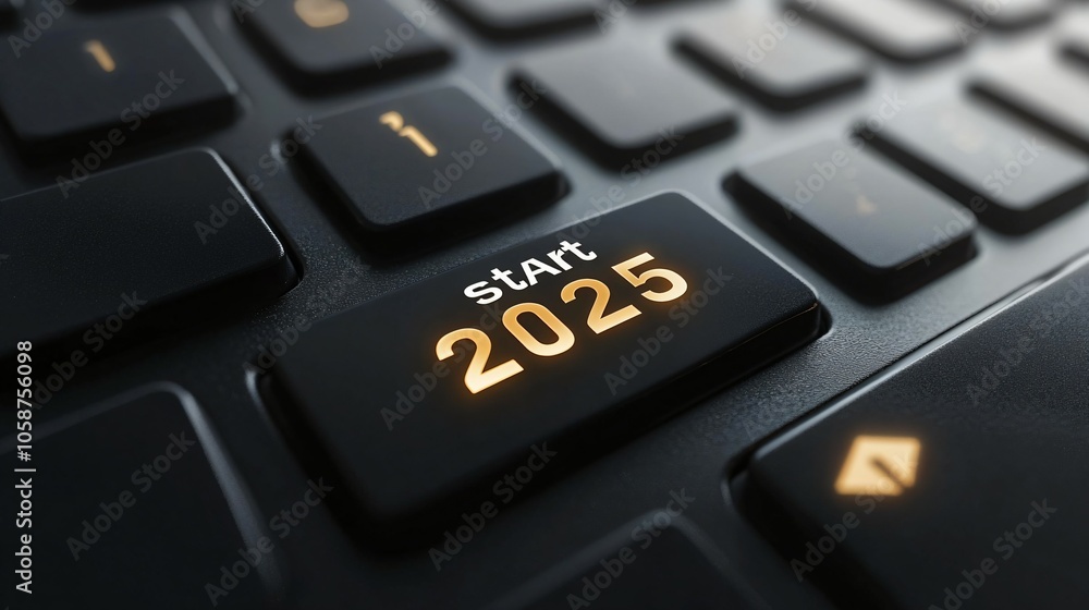 Road with 2025 and arrow symbolizes forward-thinking business development plans Road with 2025 and arrow symbolizes forward-thinking business development plans