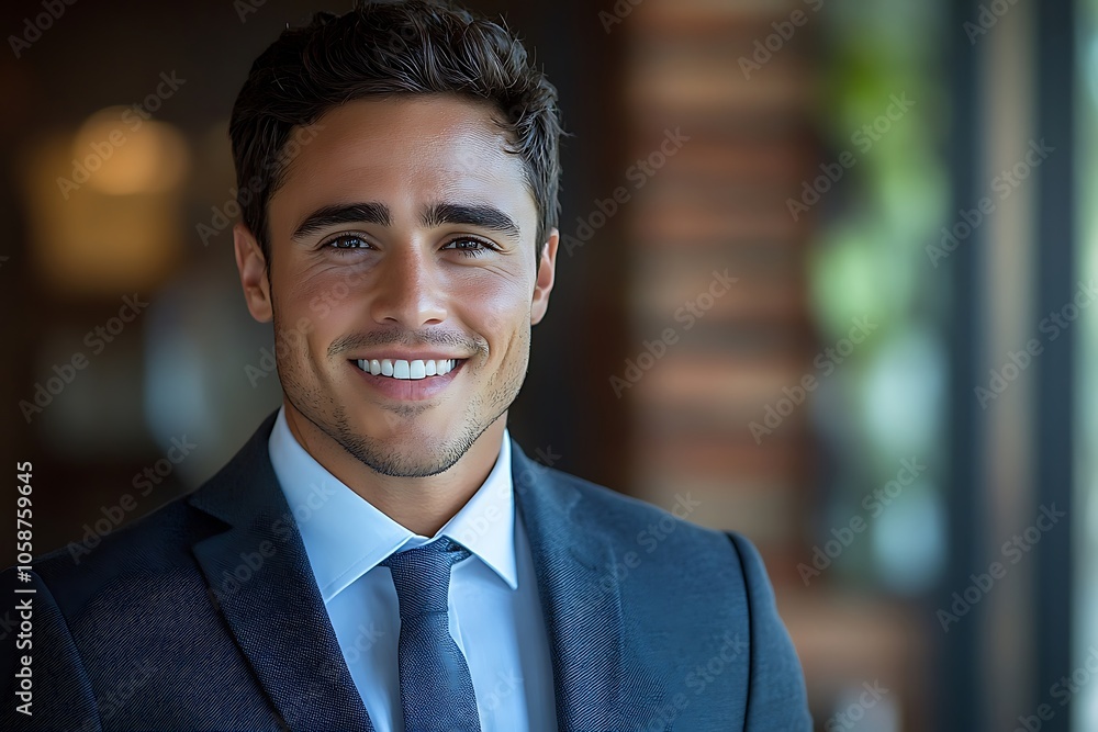 Handsome Businessman Headshot - Friendly & Approachable Handsome Businessman Headshot - Friendly & Approachable