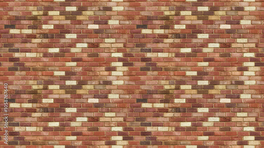 mixed color brick texture: close-up of bricks in a mix of warm red, brown, and cream colors, creating a patchwork effect perfect for eclectic, rustic-themed projects mixed color brick texture: close-up of bricks in a mix of warm red, brown, and cream colors, creating a patchwork effect perfect for eclectic, rustic-themed projects