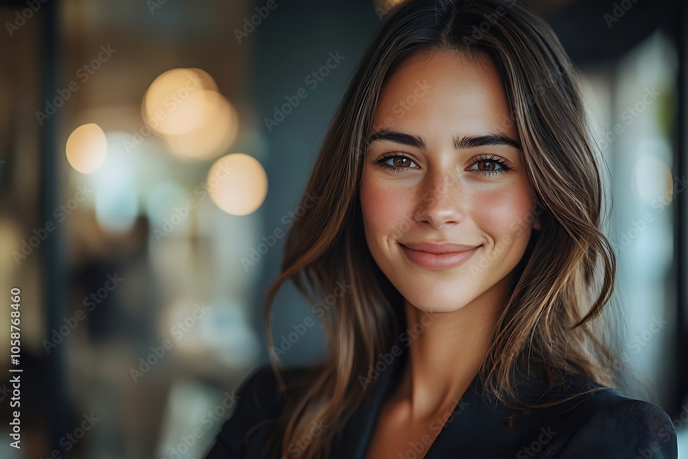 Happy Businesswoman Headshot - Professional & Inspiring Happy Businesswoman Headshot - Professional & Inspiring
