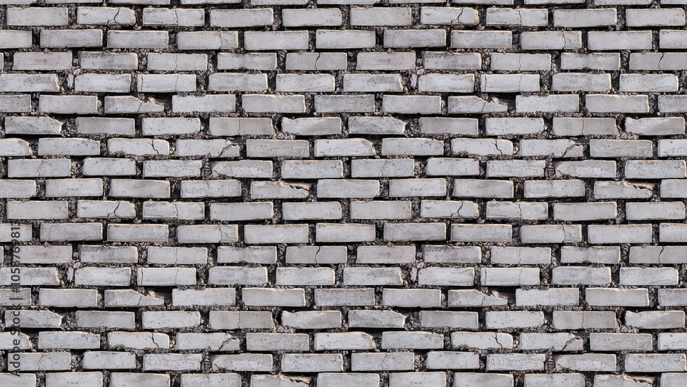 cracked gray brick texture: close-up of light gray bricks with visible cracks and rough texture, providing a distressed, industrial aesthetic that adds character to urban designs cracked gray brick texture: close-up of light gray bricks with visible cracks and rough texture, providing a distressed, industrial aesthetic that adds character to urban designs