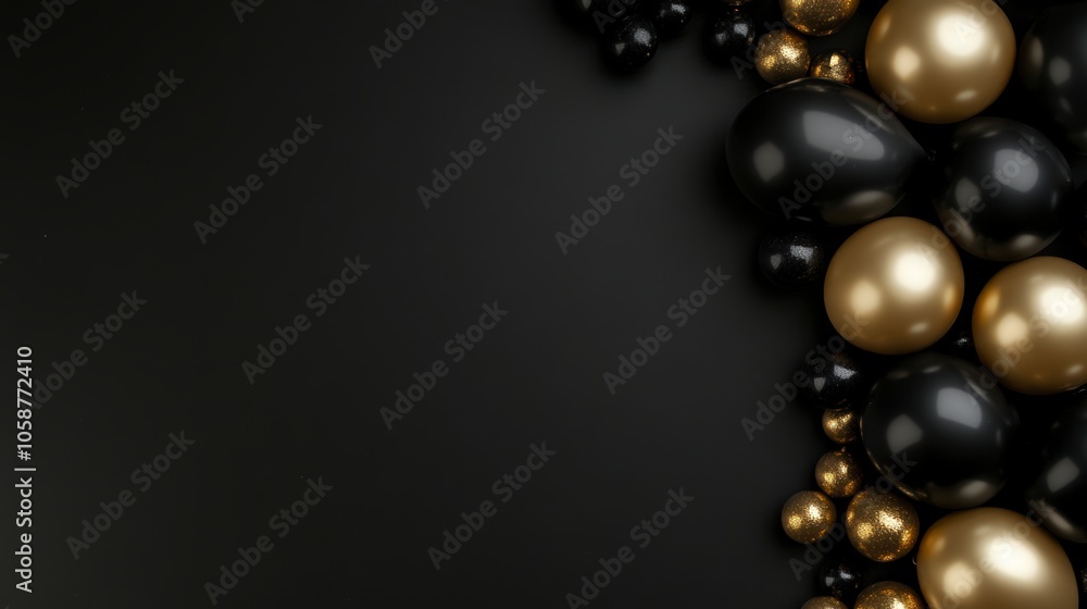 Festive black friday balloon frame for discounts Festive black friday balloon frame for discounts