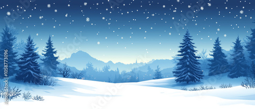 Wallpaper Mural Fond d'écran panoramique incurvé pour Noël, ambiance chaleureuse et festive Torontodigital.ca