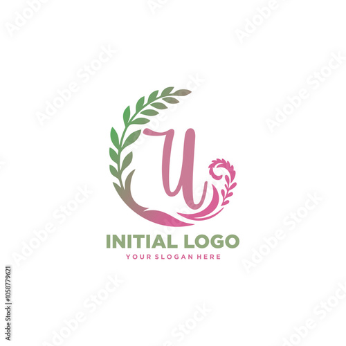 initial logo U