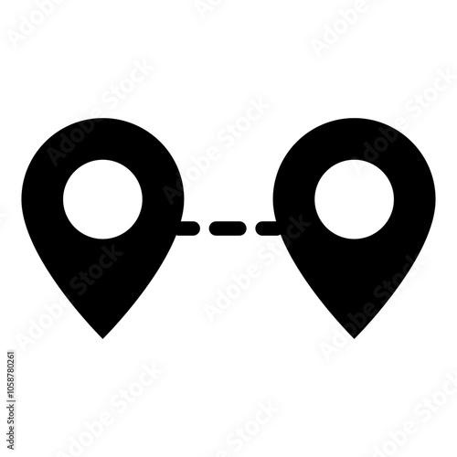 distance location icon