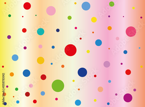 pattern with confetti