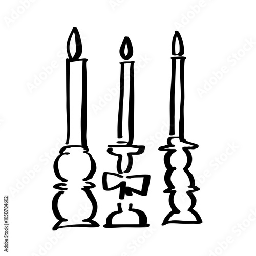 シンプルなクリスマス素材