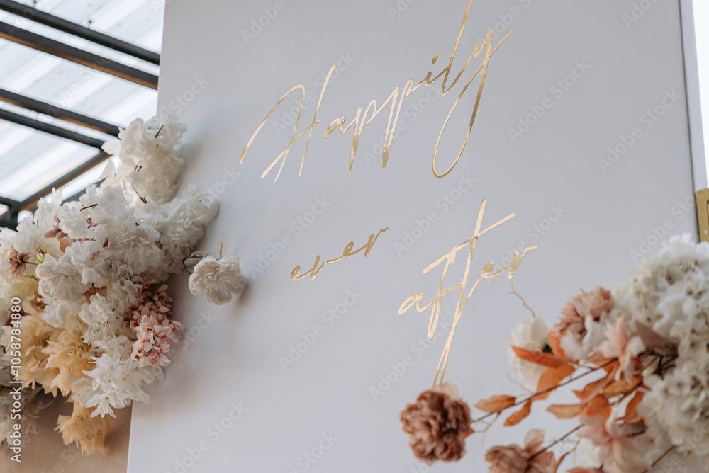 flowers on the background