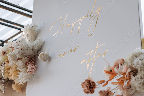 flowers on the background