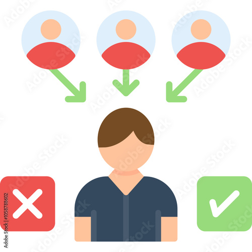 Decide icon