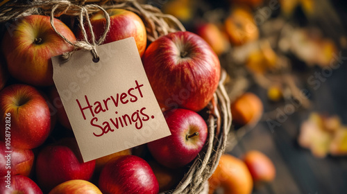 Harvest the Savings, Fall Apple Sale for Seasonal photo