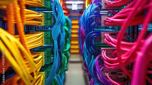 Colorful Server Cables