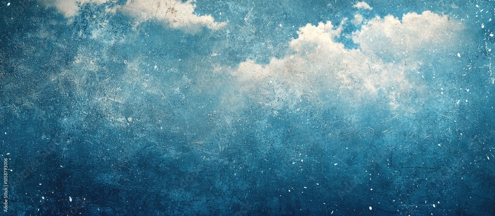 Obraz premium Blue Sky Grunge Background