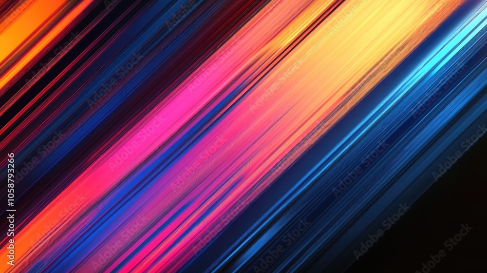Diagonal lines featuring gradient motion an abstract conceptual artwork Diagonal lines featuring gradient motion an abstract conceptual artwork