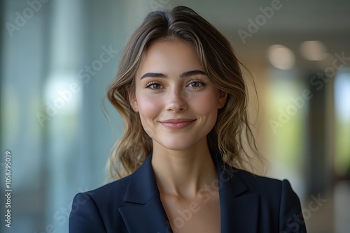 Professional Woman in Business Attire, Portrait