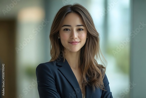 Professional Woman in Business Suit Headshot Portrait - Confident Look Free Download Professional Woman in Business Suit Headshot Portrait - Confident Look - GFXLoad