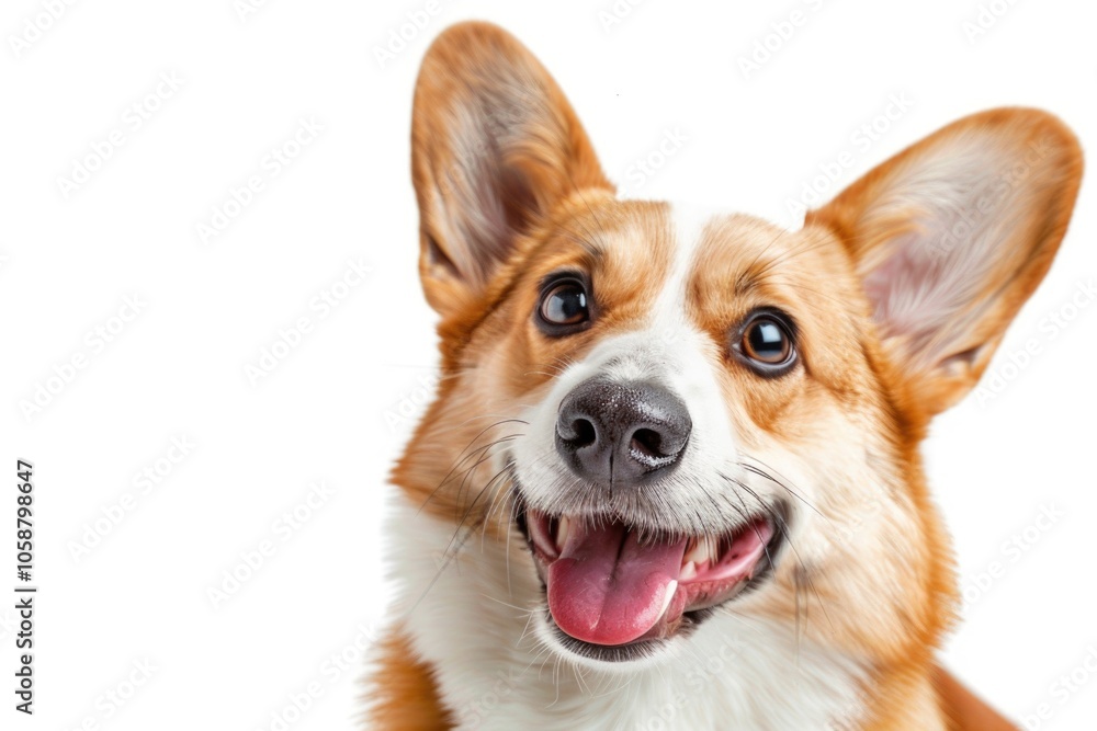 A close-up shot of a dog's mouth open, ready for action A close-up shot of a dog's mouth open, ready for action
