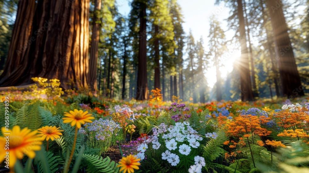 Obraz premium Majestic Landscape: A Breathtaking Scene of Nature's Splendor and Tranquility Awaits You Here