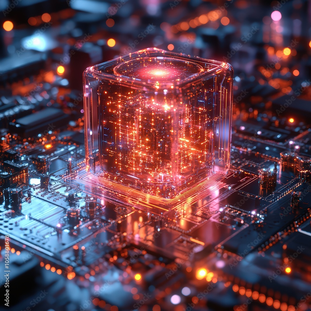 Quantum computing with intricate networks and particles. Quantum computing with intricate networks and particles.