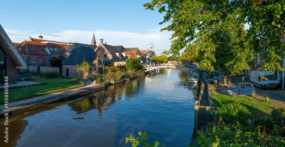 Fototapeta premium Dokkum, Holland