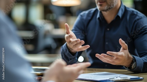 A manager discussing an employee assistance program (EAP) that includes substance abuse help