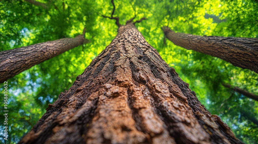 Tree Trunks Up Close