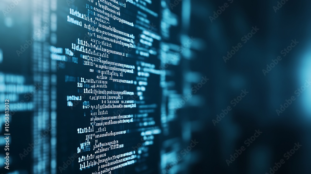 Blue Code Screen Background Plain Textured Background for Web Design and Copy Blue Code Screen Background Plain Textured Background for Web Design and Copy