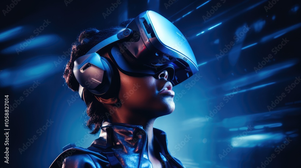 virtual technology blue virtual technology blue