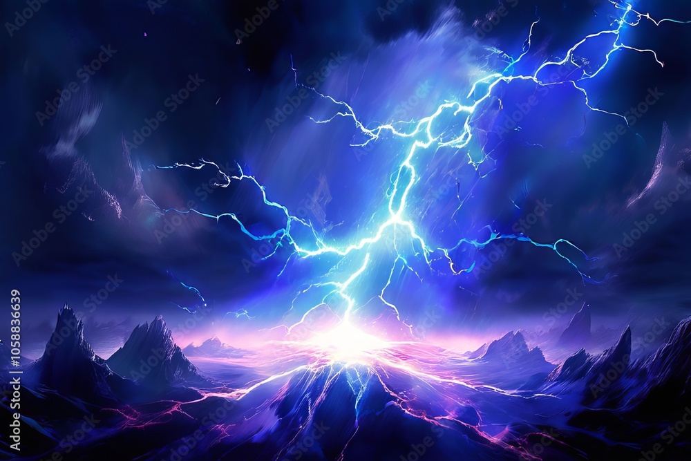 electric storm splattera splatter that forms a crackling luminou electric storm splattera splatter that forms a crackling luminou