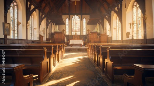 pews church house