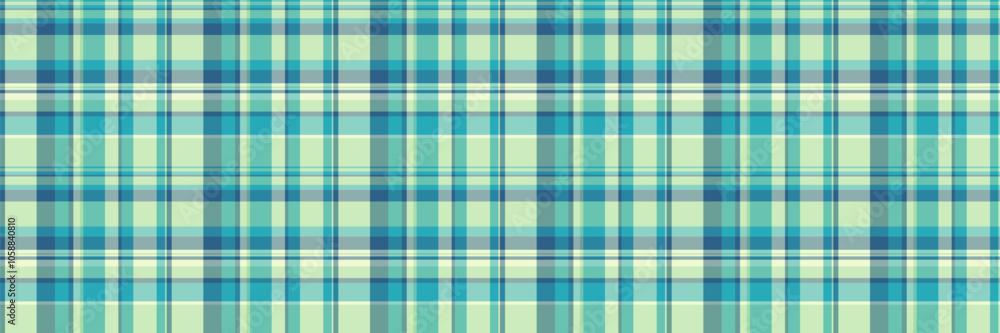Picture plaid texture background, yard pattern seamless textile. Colour fabric vector tartan check in teal and cyan colors. Picture plaid texture background, yard pattern seamless textile. Colour fabric vector tartan check in teal and cyan colors.