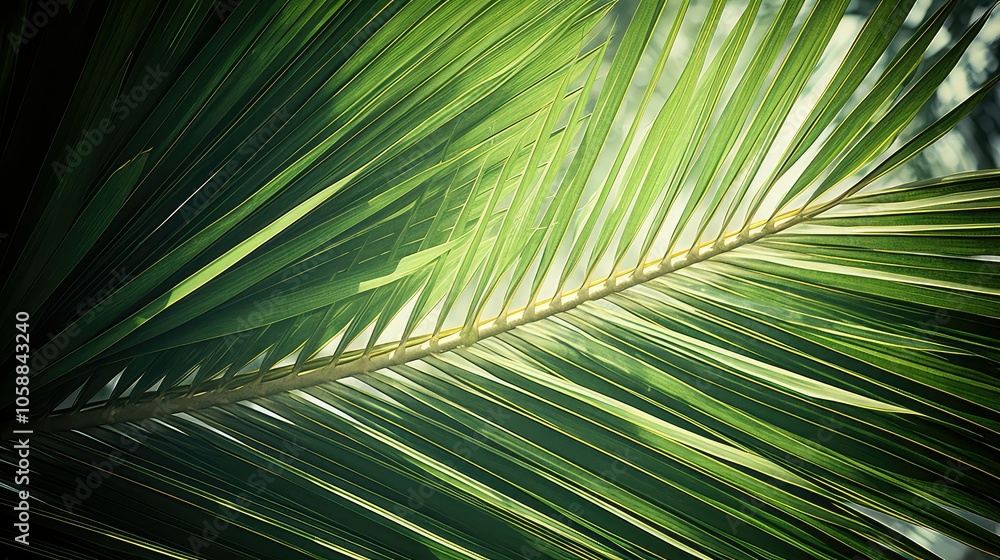 Obraz premium tropical palm texture