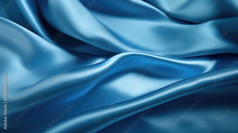 Obraz premium shiny blue seamless