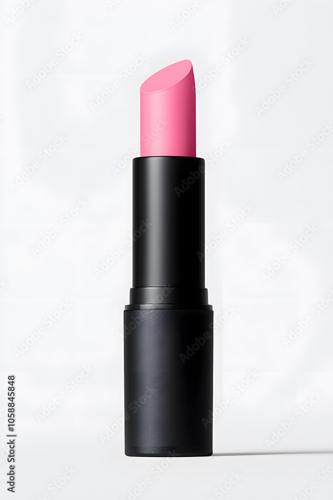 Lipstick tube mock up, isolated on white background Lipstick tube mock up, isolated on white background