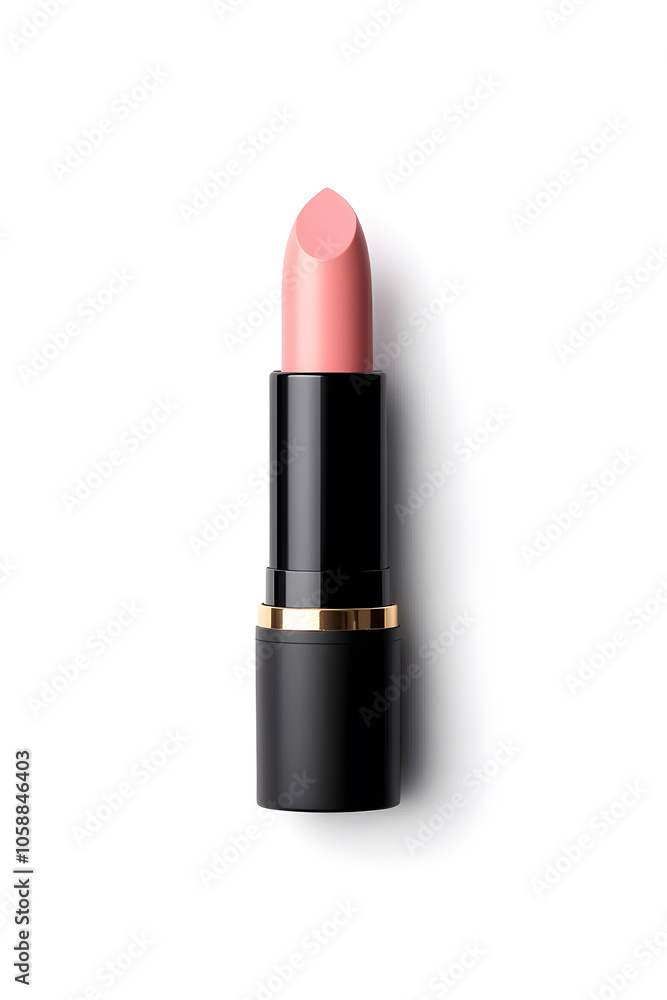 Lipstick tube mock up, isolated on white background Lipstick tube mock up, isolated on white background