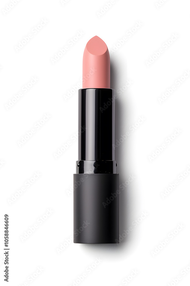 Lipstick tube mock up, isolated on white background Lipstick tube mock up, isolated on white background