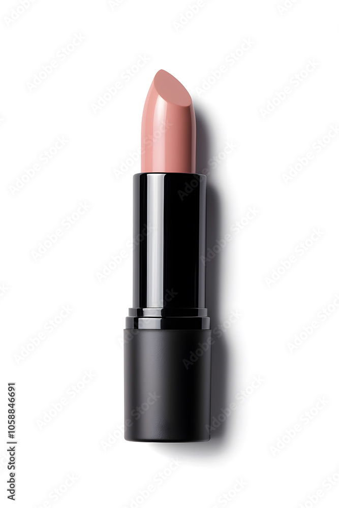 Lipstick tube mock up, isolated on white background Lipstick tube mock up, isolated on white background