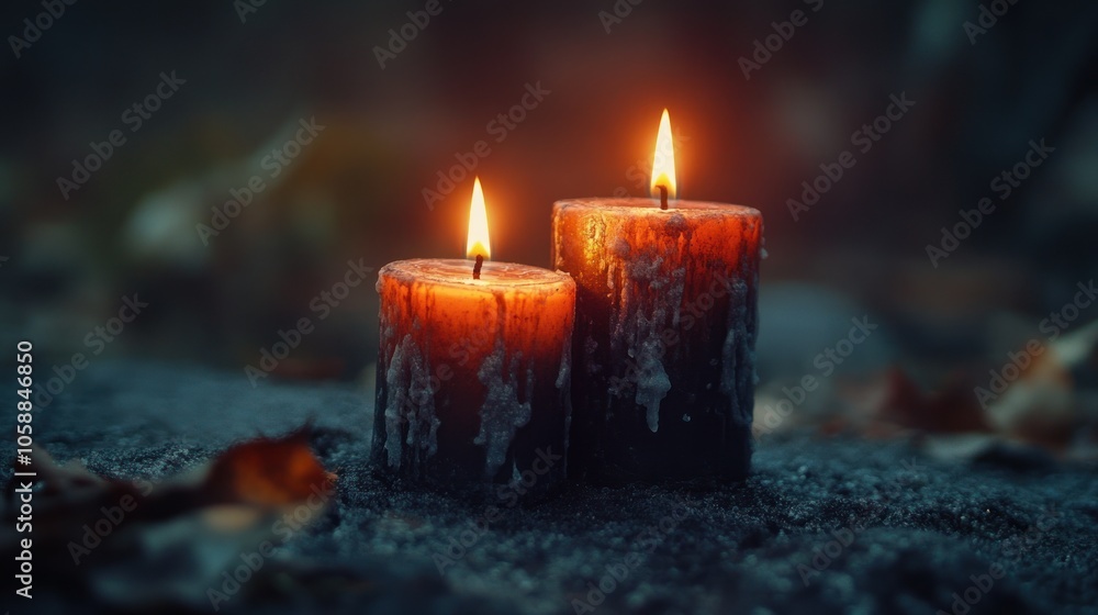 Two Candles Burning in the Darkness Two Candles Burning in the Darkness