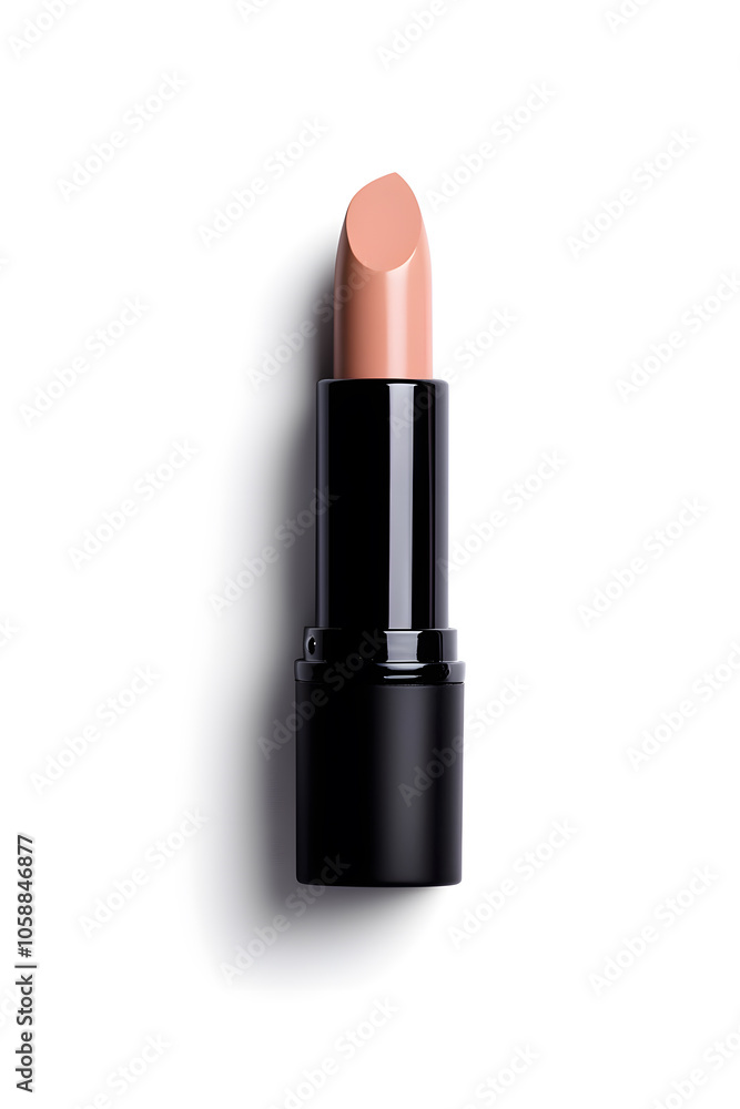 Lipstick tube mock up, isolated on white background Lipstick tube mock up, isolated on white background