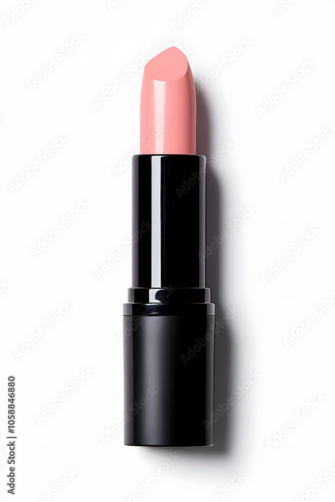 Lipstick tube mock up, isolated on white background Lipstick tube mock up, isolated on white background