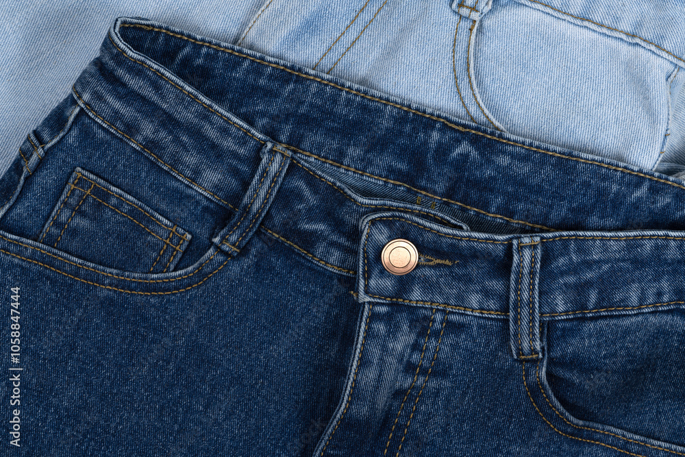Blue jean pocket texture. jeans fabric texture background. front view. denim jeans background Blue jean pocket texture. jeans fabric texture background. front view. denim jeans background